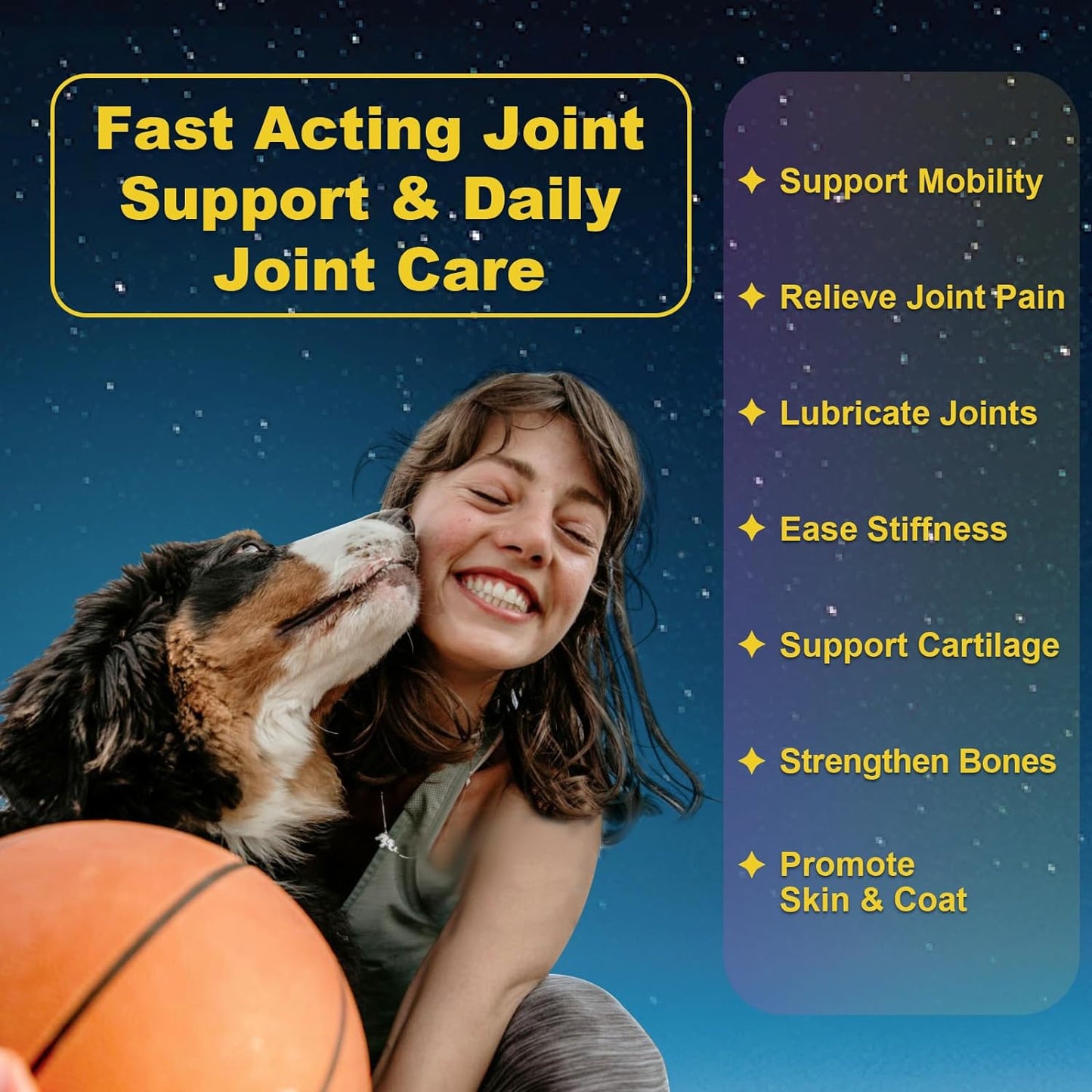 Glucosamine for Dogs Supports Joint Health